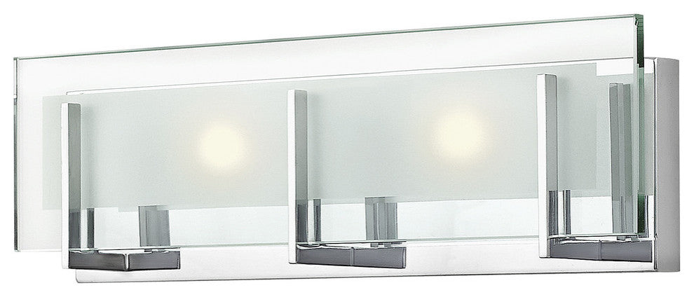 Hinkley Latitude Bath 2-Light Vanity, Chrome