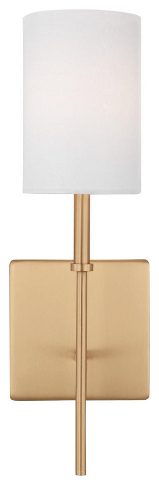 Foxdale One Light Wall / Bath Sconce, Satin Brass