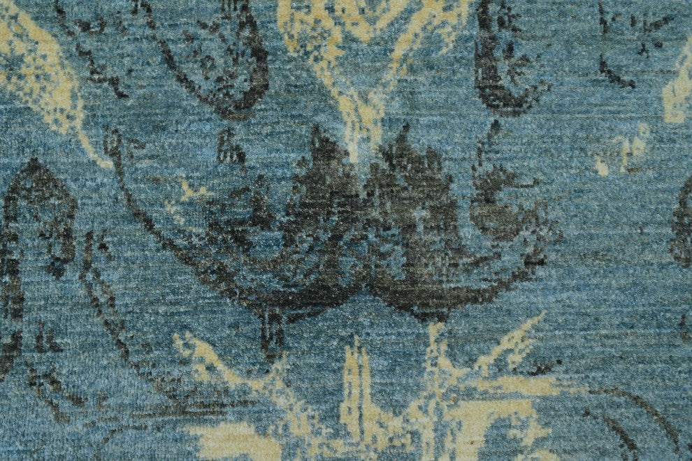 Yousafi Fine Chobi Braelyn Gray Rug 9'0"x11'11"