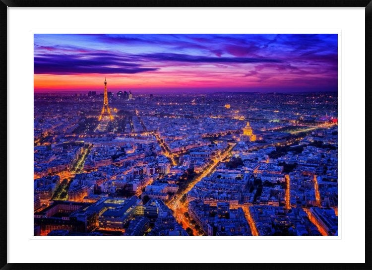 "Paris I" Framed Digital Print by Juan Pablo De, 44x32"