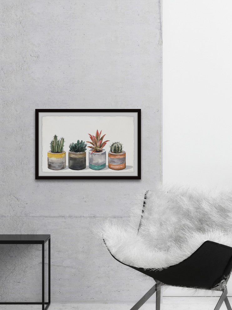 "Looking Sharp" Framed Painting Print