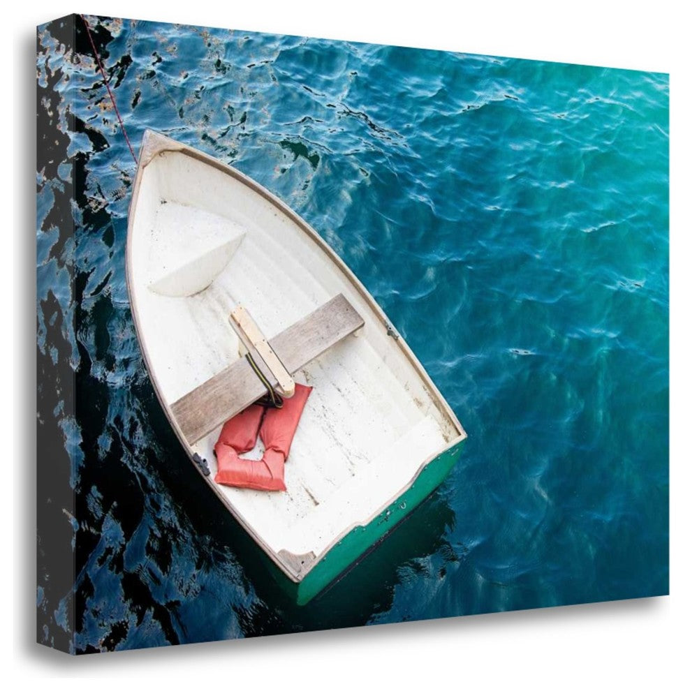 "Rowboat I" By Elizabeth Urquhart, Giclee Print on Gallery Wrap Canvas