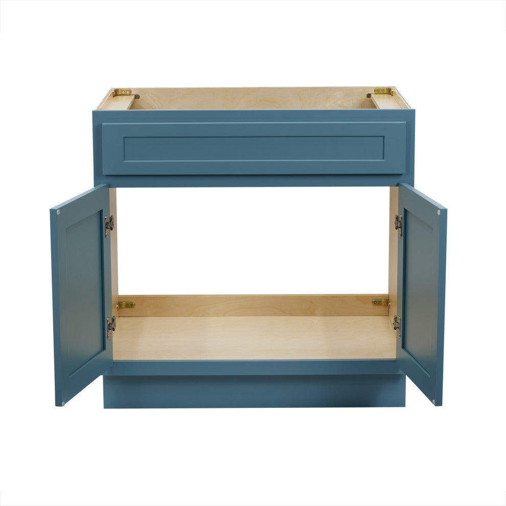33" Freestanding Single Base Storage Cabinet With Soft Close Door