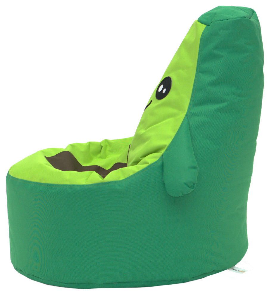 Kids Bean Bag Chair, Avocado