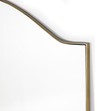 Jacques Floor Mirror-Antique Brass