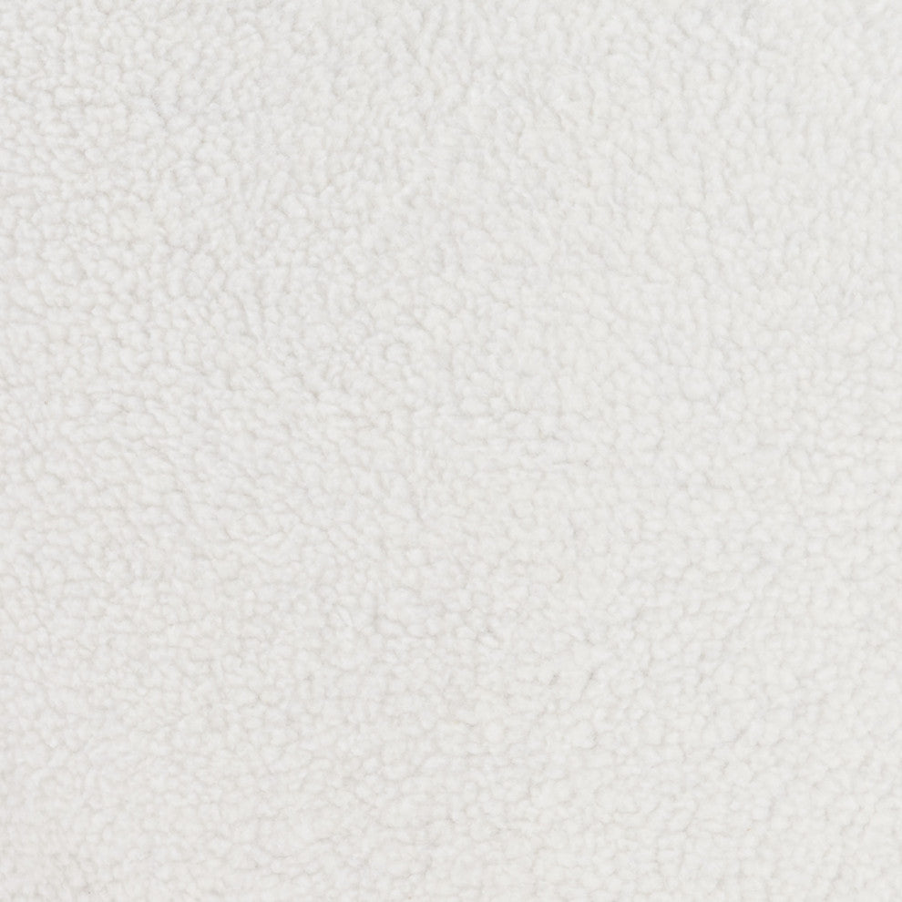 Sherpa Accent Chair Beige & Gold