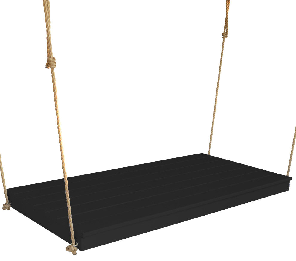 Pine 75" Newport Bed, Black