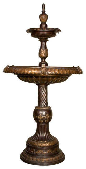 Tiered Fountain, 67", Elegant Features
