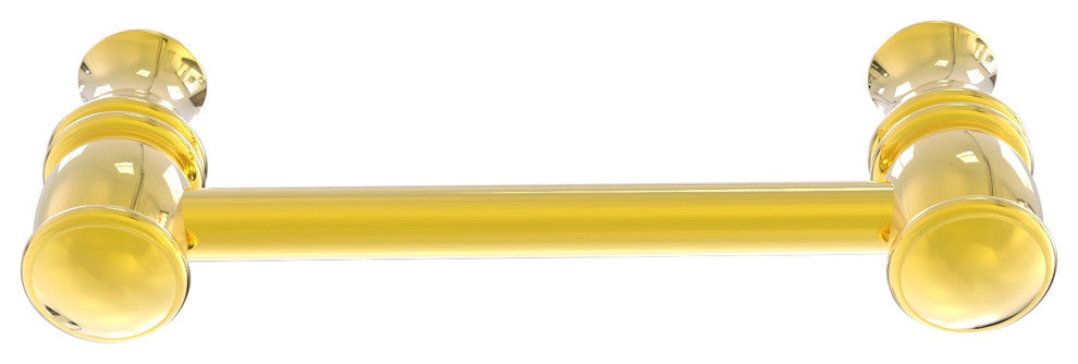 Carolina 4" Cabinet Pull, Polished Brass