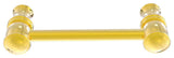Carolina 4" Cabinet Pull, Polished Brass