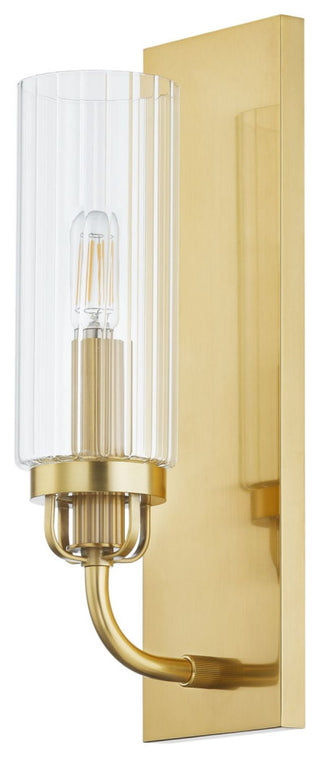 Hudson Valley Lighting 9314 Halifax 14" Tall Wall Sconce - Aged Brass