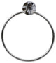 Venezia Series Towel Ring, Chrome