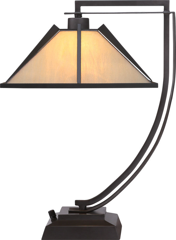 Pomeroy 1-Light Table Lamp, Western Bronze