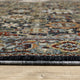 Augustus Persian Panel Blue/ Multi Indoor Area Rug, Blue, 6'7"x9'6"