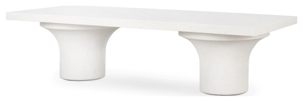 Parra Coffee Table-Plaster Molded Conc