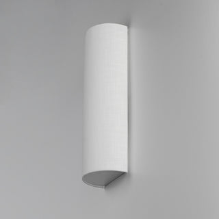 Maxim 10228 Prime 18" Tall LED Wall Sconce - White Linen