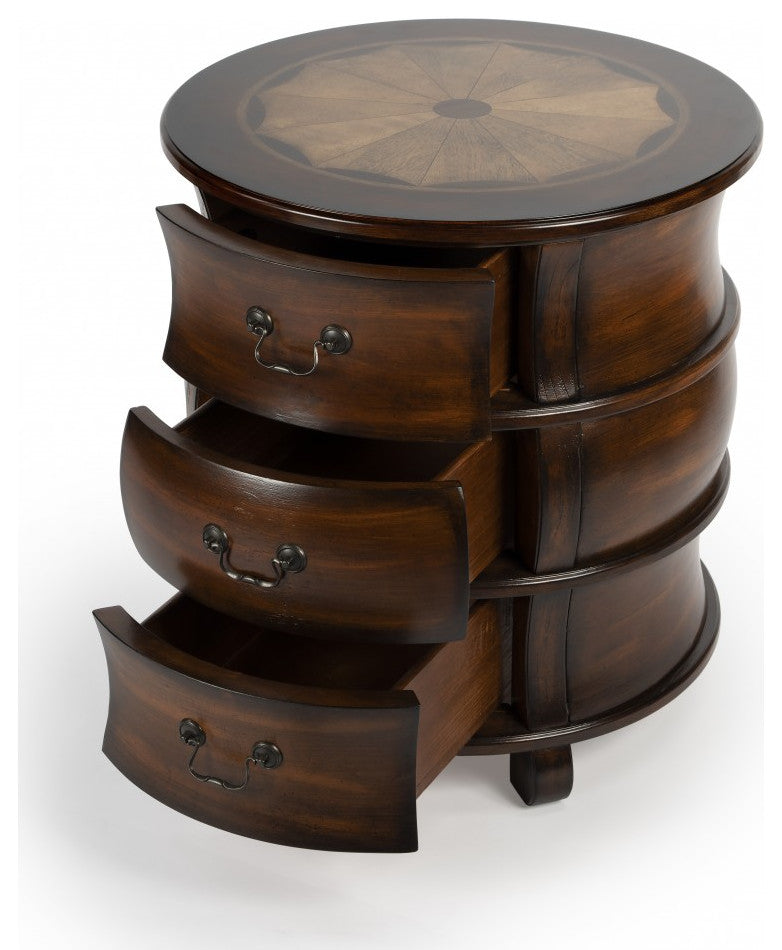 Traditional Cherry Barrel Table