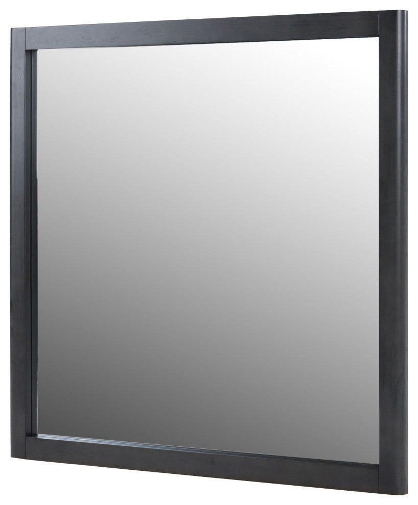 Nova Domus Santa Monica Modern Grey Wash Mirror