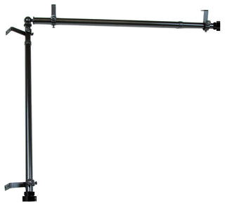 Cap Multi Angle Ceiling Rod 28-48", Black, Two Sided