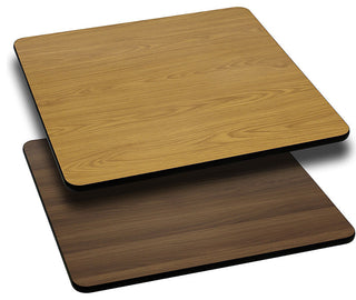 36" Square Table Top With Reversible Laminate Top