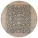 Ahgly Company Indoor Round Mid-Century Modern Area Rugs, 3' Round