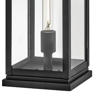 Hinkley Max Medium Pier Mount Lantern, Black