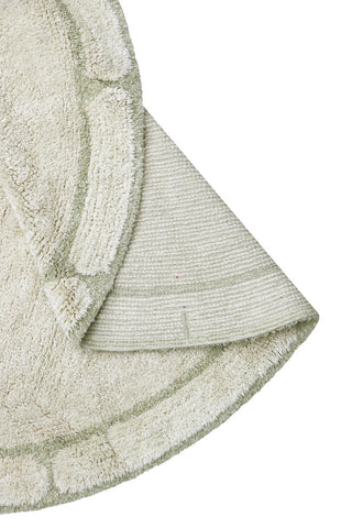 Bamboo Leaf Machine Washable Rug