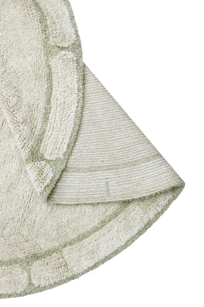 Bamboo Leaf Machine Washable Rug