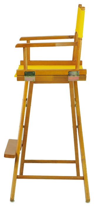 030" Director's Chair Honey Oak Frame-Gold Canvas