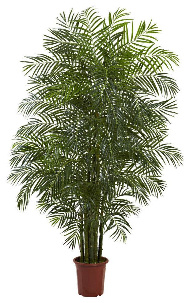 7 5' Areca Palm With 1966 Leaves Uv Resistant, Indoor and Outdoor