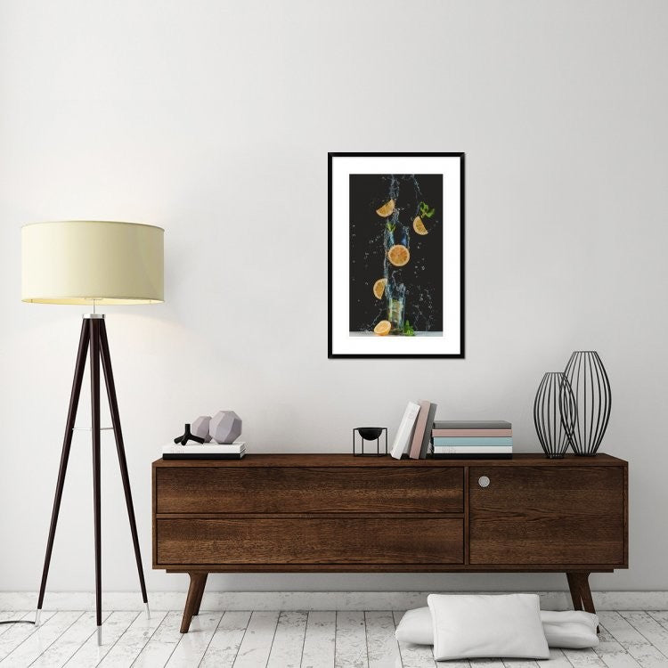 "Colors Of Summer" Framed Digital Print by Dina Belenko, 25x38"