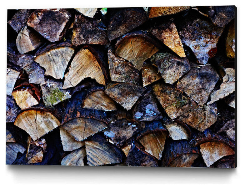 "Wood I" Museum Mounted Canvas Print, 36"x24"