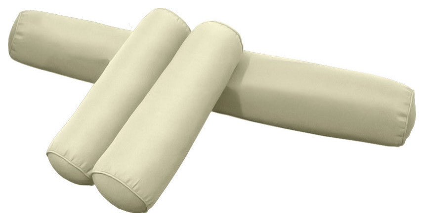 Style6 Twin Size Pipe Trim Bolster Pillow Cushion Outdoor Slip Cover ONLY AD005