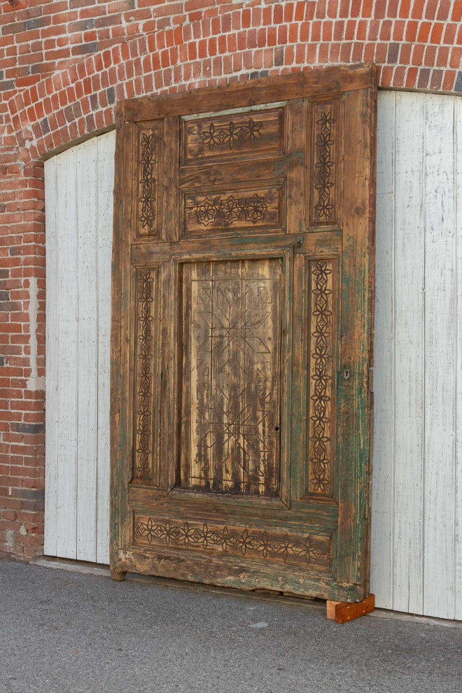 Great 19th Century Carved Moroccan Door