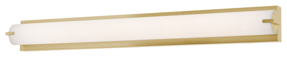Axel 36" LED Vanity Light, Satin Brass