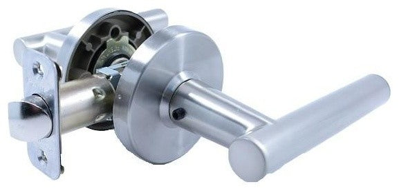 Pamex Mira Contemporary Leverset, Satin Nickel, Half Dummy