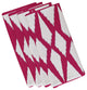 Geometric Decorative Napkin, Fushia, Set of 4
