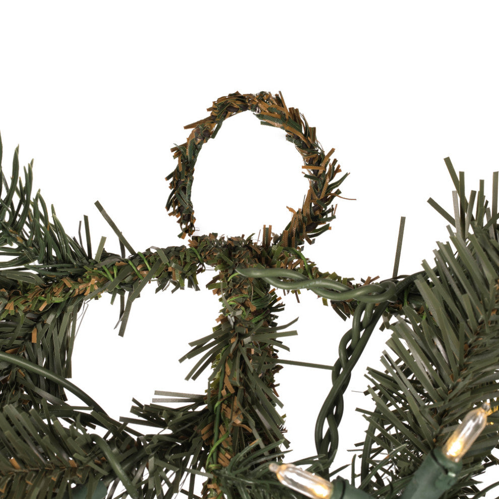 Vickerman A164407Led 36"X16" Christmas Teardrop, Warm White Led Lights