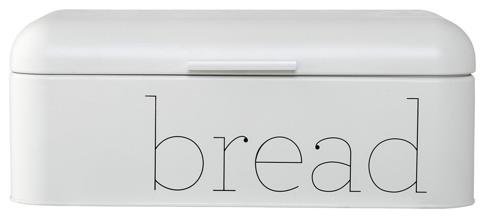 White Metal "bread" Bin