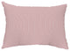 Ticking Stripe 14"x20" Decorative Stripe Outdoor Pillow, Purple