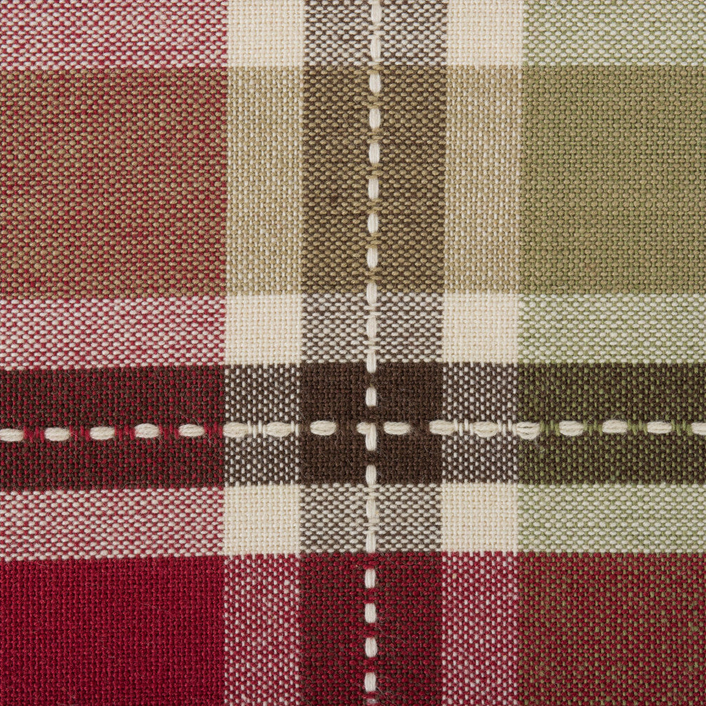 DII Homespun Plaid Table Runner