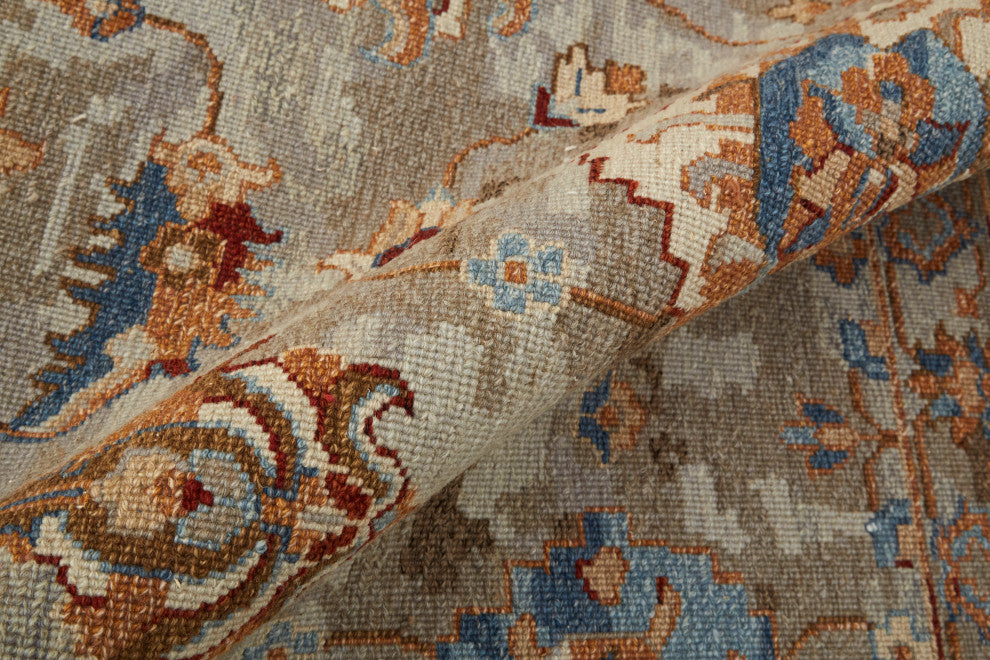 Pierson Transitional Floral & Botanical, Brown/Tan/Gray, 2'x3' Accent Rug