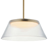 ET2 E22088-144 Jensen 18"W Pendant - Satin Brass