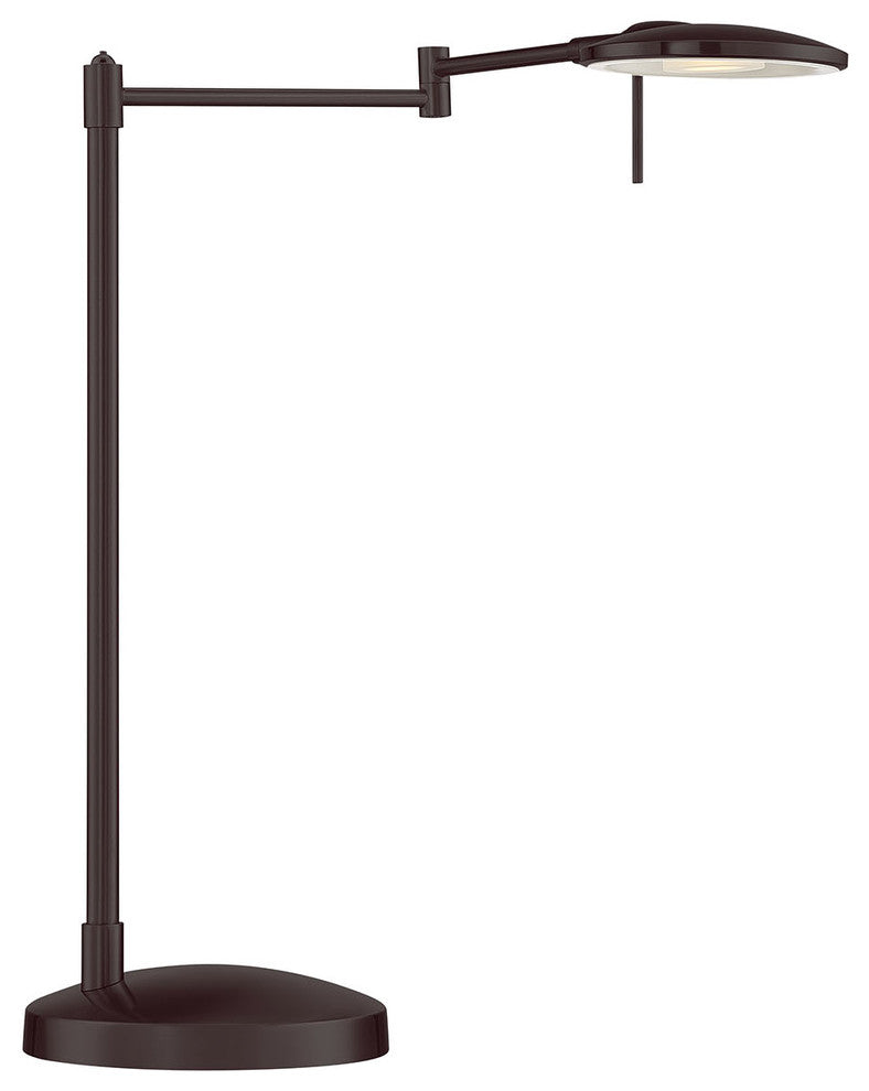 Dessau Turbo Swing Arm Table Lamp, Bronze