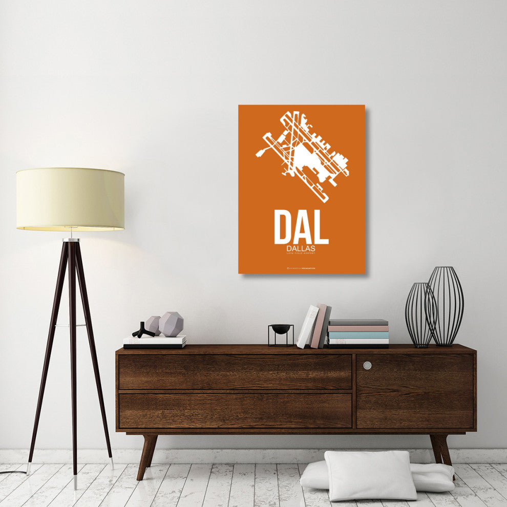 "DAL Dallas Poster 2" Fine Art Print