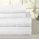 Pointehaven 200TC Combed Cotton Sheet Set, White, Full