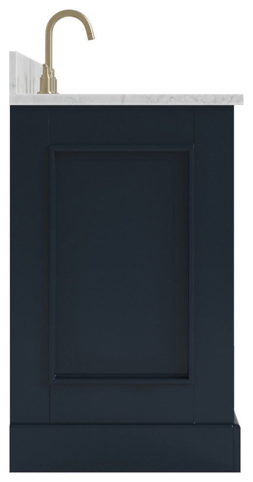 Ariel Stafford 37" Single Right Offset Rectangle Sink Bathroom Vanity