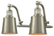 Addison 2 Light Bathroom Vanity Light in Satin Nickel