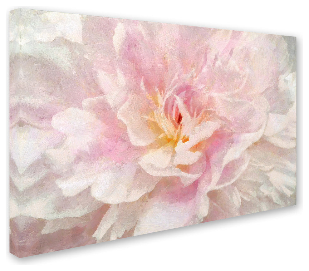Cora Niele 'Pink Peony' Canvas Art, 16x24