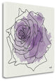 "Watercolor Floral IV" By Moira Hershey, Giclee Print on Gallery Wrap Canvas